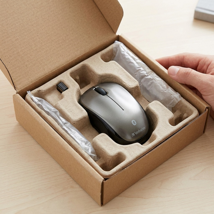 Verbatim Bluetooth Wireless LED Mouse - Graphite – Keyboards & Mice | Verbatim