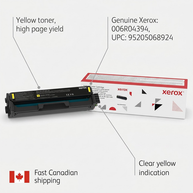 006R04394 Yellow Toner Cartridge (Genuine) – High-Capacity
