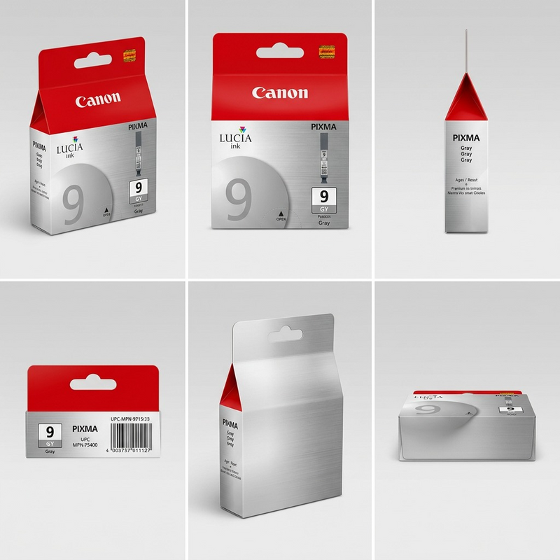 Canon PGI-9 Gray Ink Tank (1042B002)