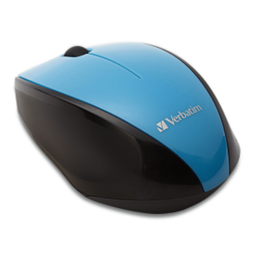 Verbatim Wireless Blue LED Mouse – Blue