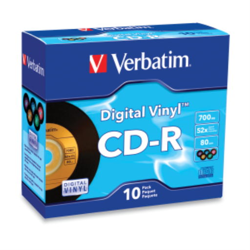 Verbatim CD-R 700MB 52X – 10 Pack
