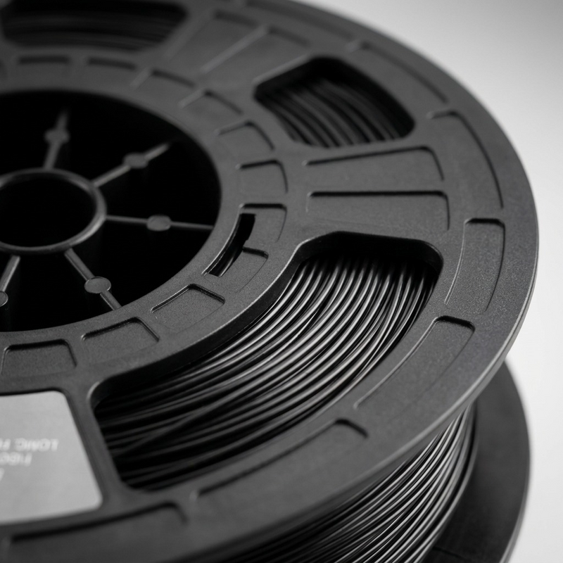 3D Nylon Filament Spool – Black, 1.75 mm, 0.50 kg