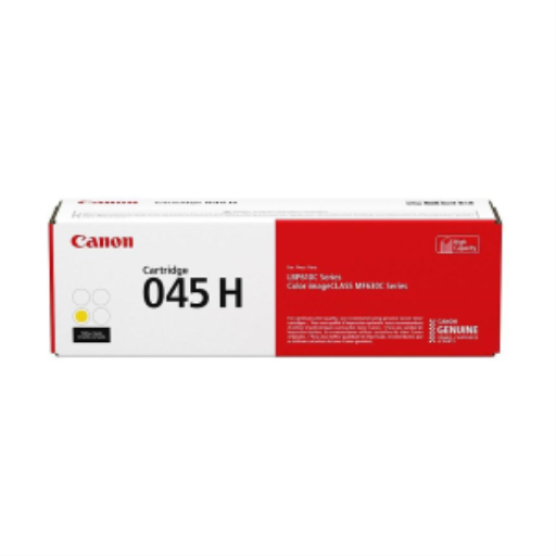 Canon 1243C001 Cartridge 045H High Capacity Yellow Toner ? High Yield 2,200 Pages – Toners | Canon