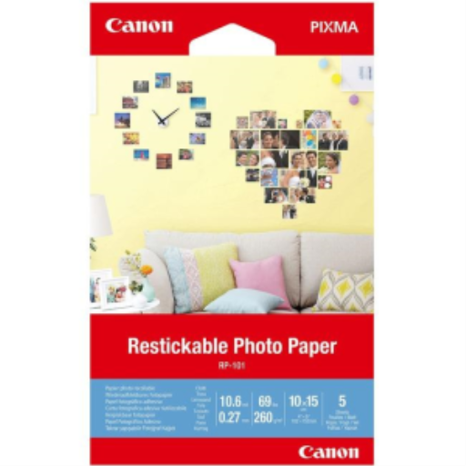 CANON RP101 4x6 PHOTO 5PK – Papers | Canon