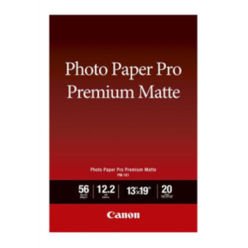 PM-101 13" x 19" (A3 ) Photo Paper Pro Premium Matte (20 sheets/pkg) – Papers | Canon