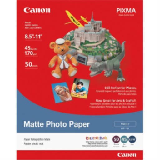 MP-101 8.5" x 11" Matte Photo Paper (50 sheets/pkg) – Papers | Canon