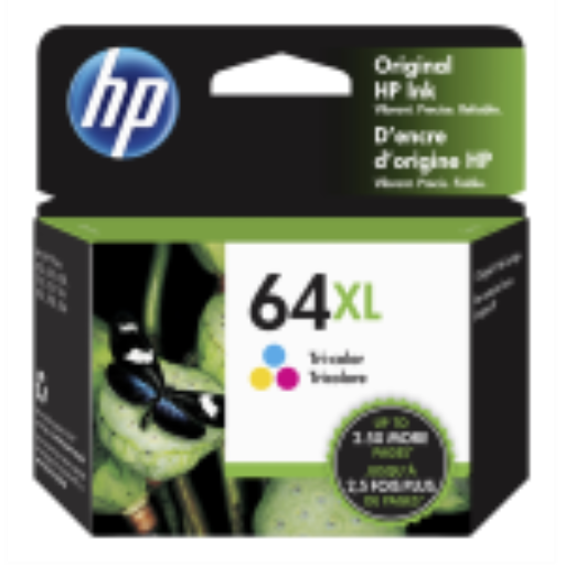 HP 64XL Tri-color Original Ink Cartridge – Inkjets | HP Canada