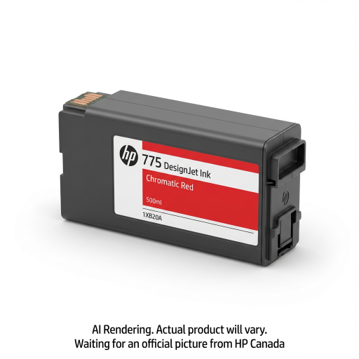 1XB20A HP HP 775 500ml Chromatic Red DesignJet Ink Cartridge – Inkjets | HP Canada