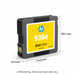 HP 936e EvoMore Yellow Original Ink Cartridge – Inkjets | HP Canada