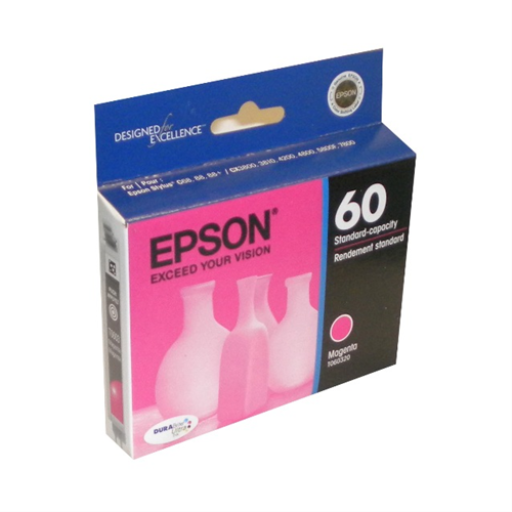 T060320S Epson 60 Magenta Original Ink Cartridge – Inkjets | Epson