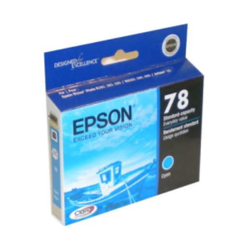 T078220S Epson 78 Cyan Original Ink Cartridge – Inkjets | Epson