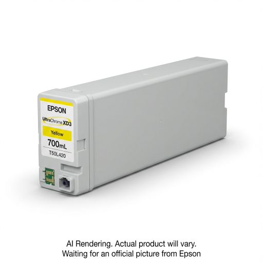 Epson ULTRACHROME XD3 Yellow Cartridge, 700MLT50L420 – Inkjets | Epson
