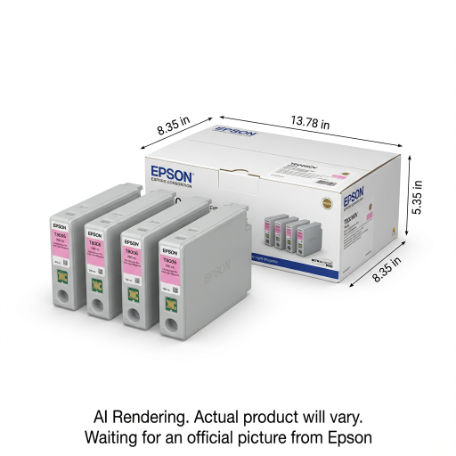 T80060v Epson UltraChrome Pro Vivid Light Magenta Multi-Pack (4) Ink Cartridge 700 ML – Inkjets | Epson