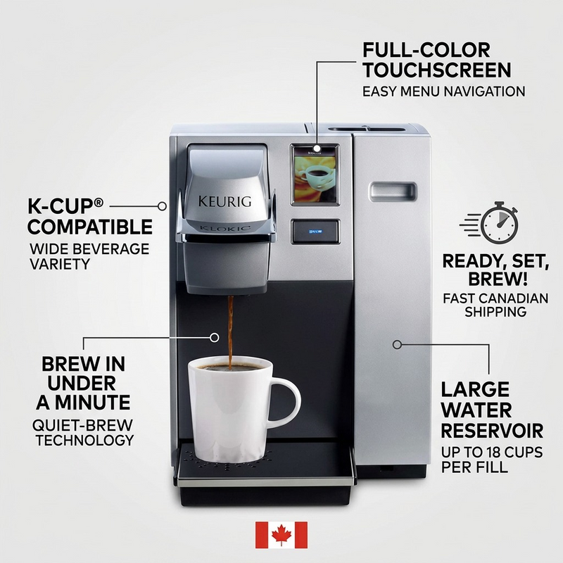 COFFEE BREWER-KEURIG K155 OFFICEPRO (00155) 1/EA – Coffee Machines | Keurig Canada Inc.