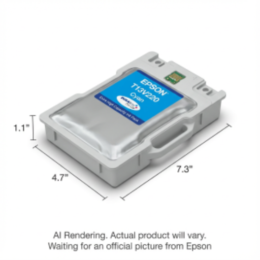 EPSON T13V DURABrite Pro Extra High Capacity Pro Cyan Ink Cartridge / EM-C7100, EP-C7000 – Inkjets | Epson