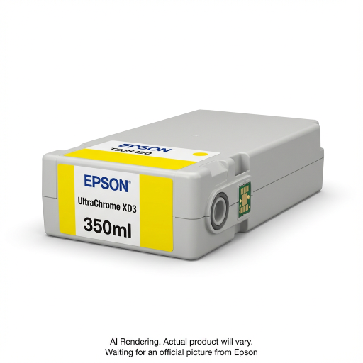Epson ULTRACHROME XD3 Yellow Cartridge, 350MLT50S420 – Inkjets | Epson