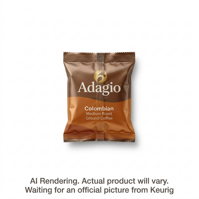 Adagio Coffee Ground - Adag Colomb Med Grd 2.5Oz – Ground | Keurig Canada Inc.