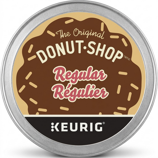 COFFEE-K CUP DONUT SHOP ORIGINAL MEDIUM ROAST, REGULAR-32095 24/BX – K-Cups | Keurig Canada Inc.