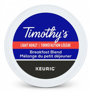 COFFEE-TIMOTHY'S COLOMBIAN LA VEREDA 70.8G. MEDIUM-21153 24/BX – K-Cups | Keurig Canada Inc.