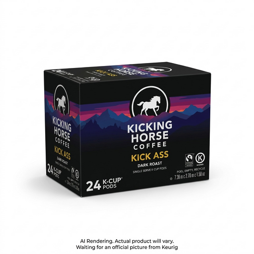 Kicking Horse Coffee Single Serve - Khrs Kc Kick Ass Fto Bil 24Ct – K-Cups | Keurig Canada Inc.