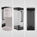 PDP matrix shows three angles of the 76-38571 Keurig K-2500 clear 3.25L water reservoir and base on a neutral background.