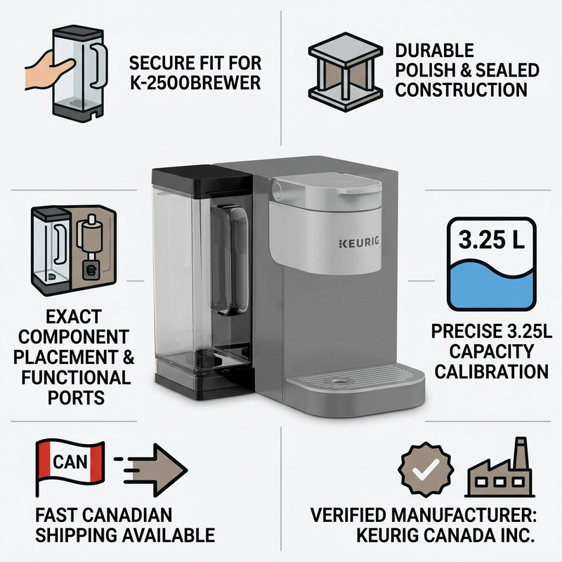 COFFEE BREWER RESERVOIR-KEURIG K-2500 3.25L 1/EA – Accessories | Keurig Canada Inc.