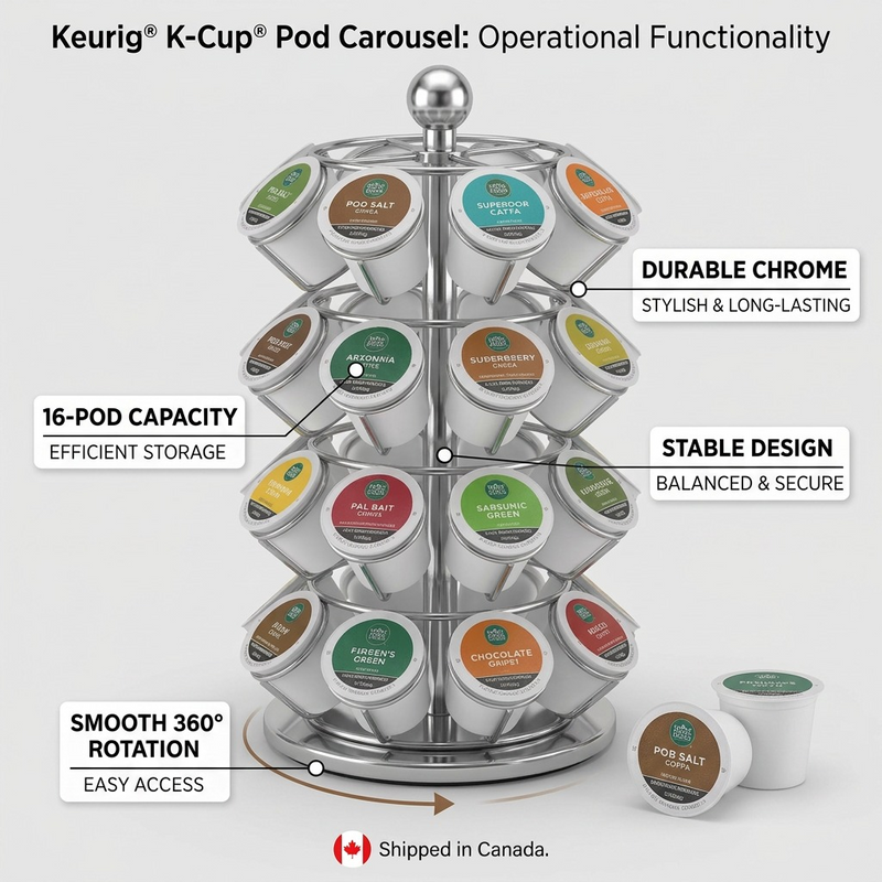 Keurig? K-Cup? Pod Carousel – Accessories | Keurig Canada Inc.