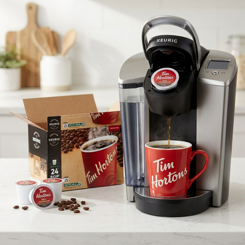 COFFEE-K CUP TIM HORTONS 100% COLOMBIAN-11309 24/BX – K-Cups | Keurig Canada Inc.
