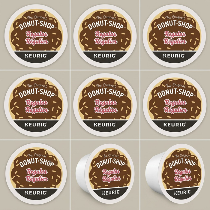COFFEE-K CUP DONUT SHOP ORIGINAL MEDIUM ROAST, REGULAR-32095 24/BX – K-Cups | Keurig Canada Inc.