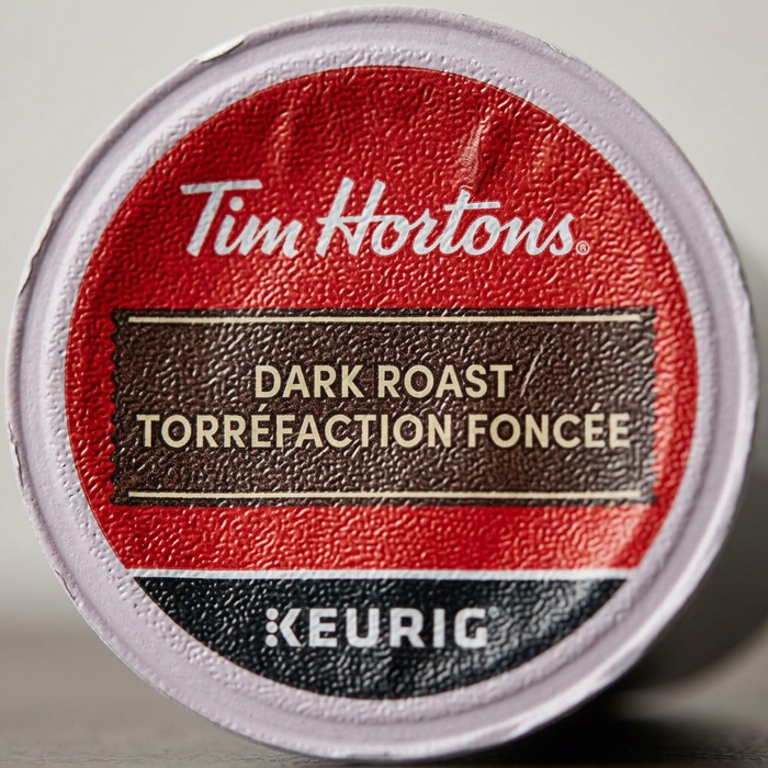 COFFEE-K CUP TIM HORTONS DARK ROAST (11307) 24/BX – K-Cups | Keurig Canada Inc.