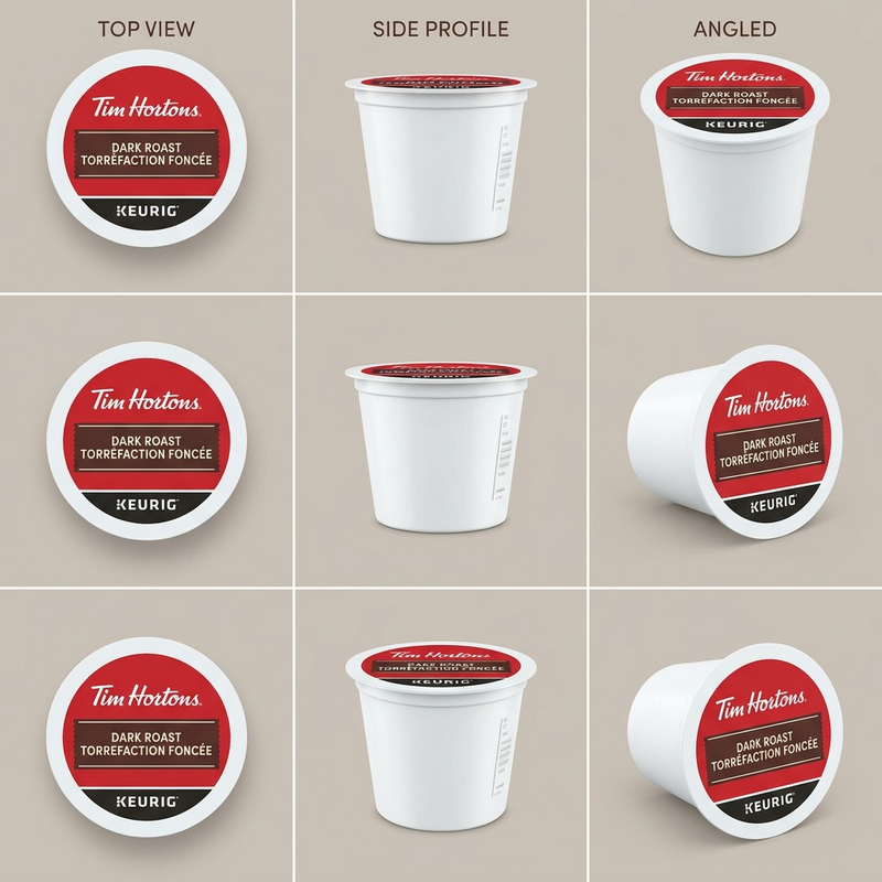 COFFEE-K CUP TIM HORTONS DARK ROAST (11307) 24/BX – K-Cups | Keurig Canada Inc.