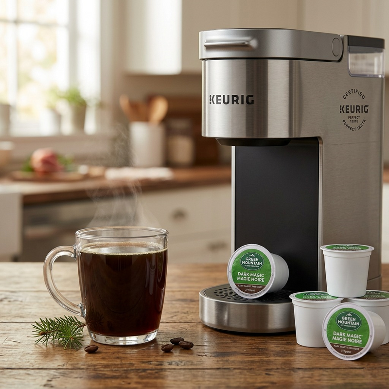 COFFEE-K CUP GREEN MOUNTAIN DARK MAGIC, DARK ROAST 24/BX – K-Cups | Keurig Canada Inc.