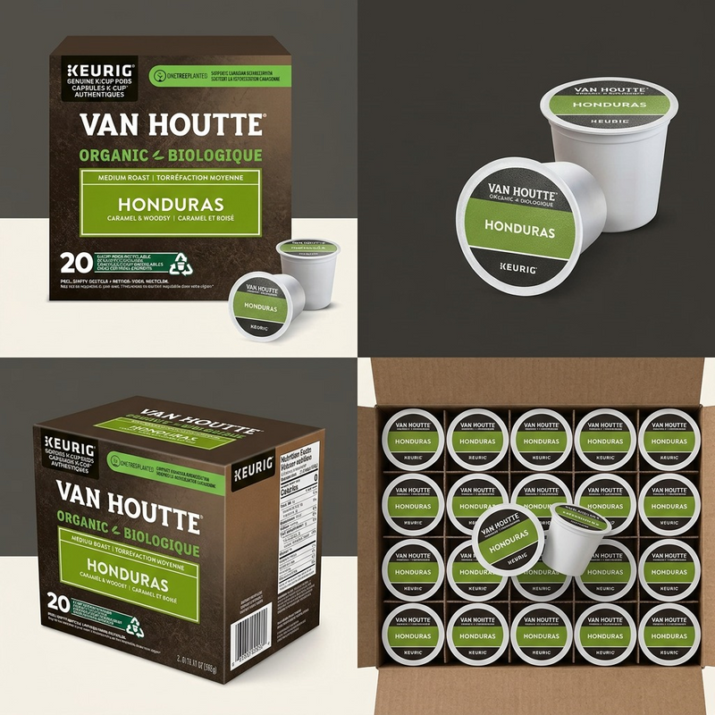 COFFEE-K CUP VAN HOUTTE HONDURAS EXTRA BOLD MEDIUM ROAST 20/BX – K-Cups | Keurig Canada Inc.
