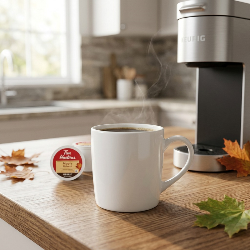Tim Hortons Coffee Single Serve - Thtn Kc Maple Natural 12Ct Bil – K-Cups | Keurig Canada Inc.