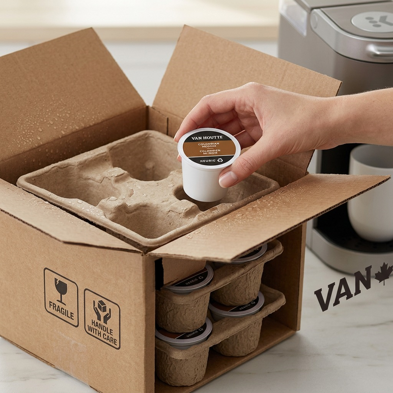 COFFEE-K CUP VAN HOUTTE COLOMBIAN MEDIUM (33717) 24/BX – K-Cups | Keurig Canada Inc.