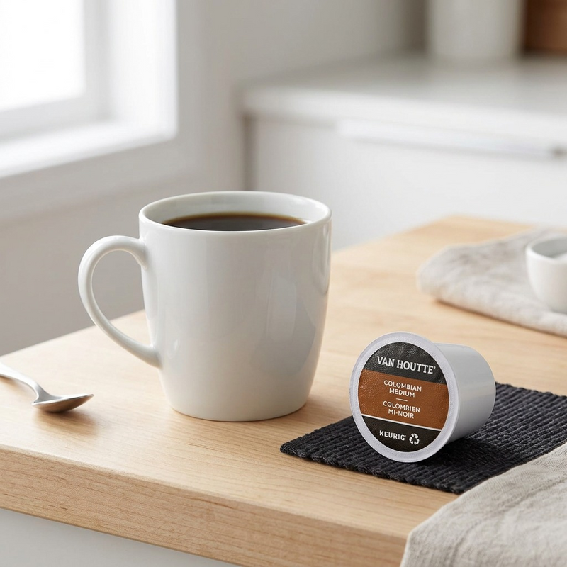 COFFEE-K CUP VAN HOUTTE COLOMBIAN MEDIUM (33717) 24/BX – K-Cups | Keurig Canada Inc.