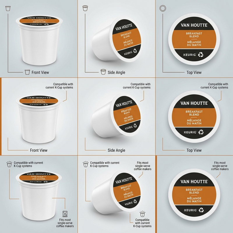 COFFEE-K CUP VAN HOUTTE BREAKFAST BLEND (19717) 24/BX – K-Cups | Keurig Canada Inc.