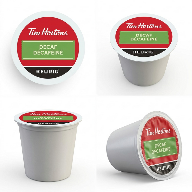 COFFEE-K CUP TIM HORTONS DECAF-11308 24/BX – K-Cups | Keurig Canada Inc.