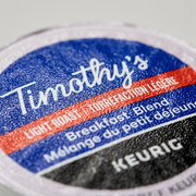 COFFEE-K CUP TIMOTHY'S BREAKFAST BLEND LIGHT ROAST-06771 24/BX – K-Cups | Keurig Canada Inc.