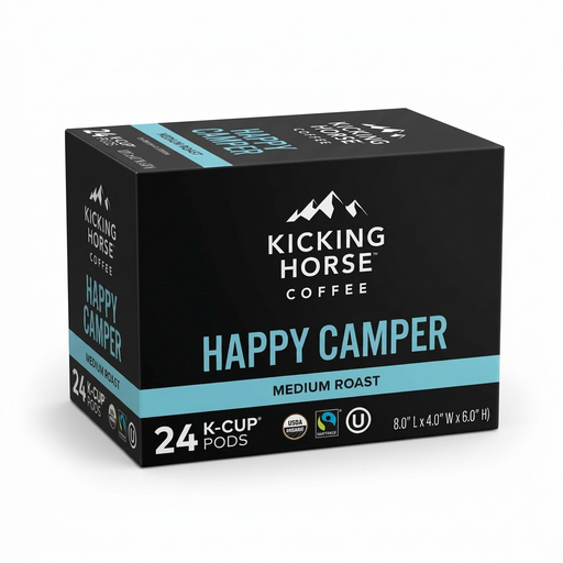 Kicking Horse Coffee Single Serve - Khrs Kc Happy Camper Fto Bil 24Ct – K-Cups | Keurig Canada Inc.