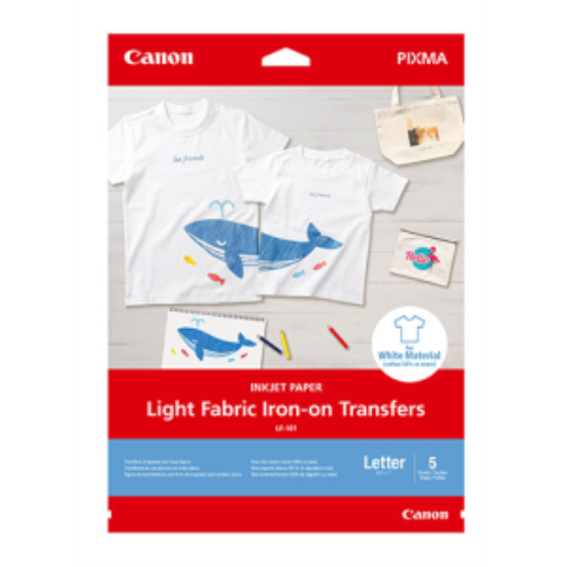 LF-101 LTR T-Shirt Transfer (5 sheets/pkg) – Papers | Canon