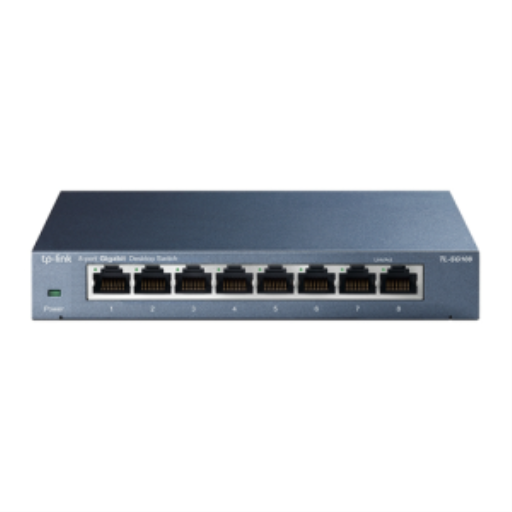 8-port Desktop Gigabit Switch – Unmanaged Gigabit Switch | TP-Link