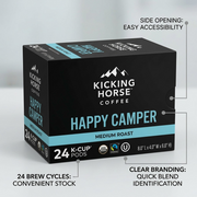 Kicking Horse Coffee Single Serve - Khrs Kc Happy Camper Fto Bil 24Ct – K-Cups | Keurig Canada Inc.