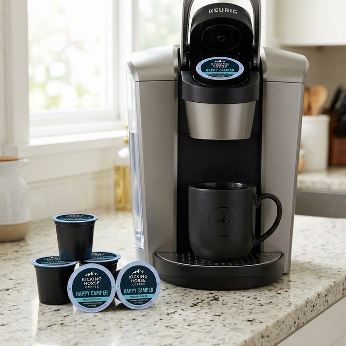Kicking Horse Coffee Single Serve - Khrs Kc Happy Camper Fto Bil 24Ct – K-Cups | Keurig Canada Inc.