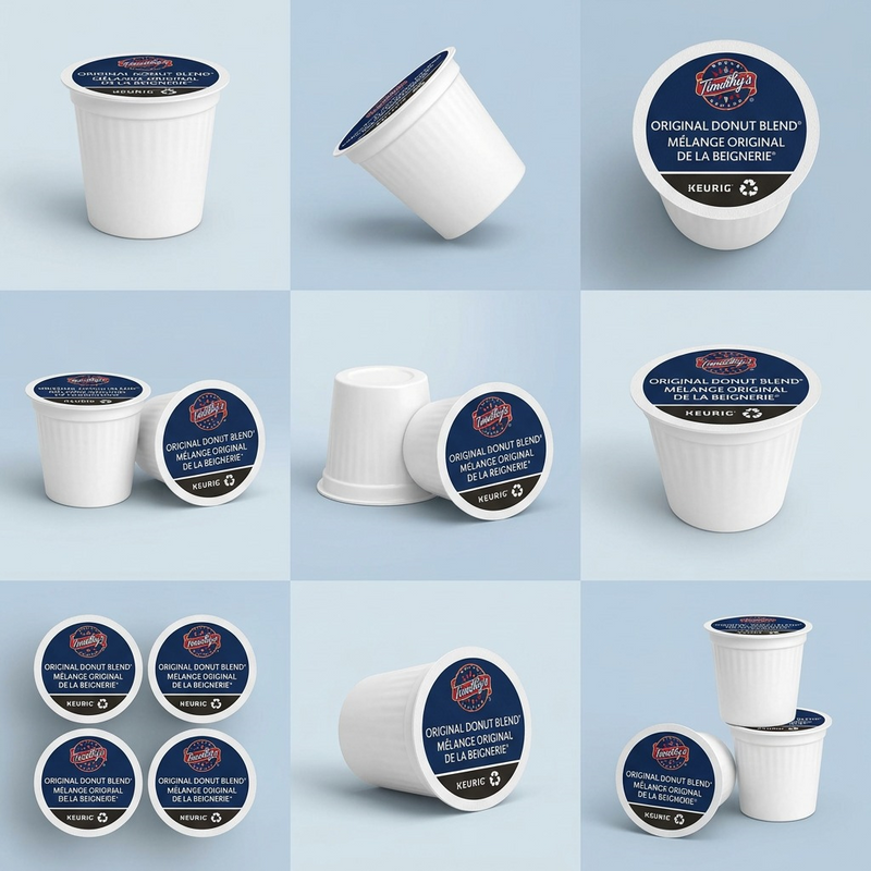 COFFEE-K CUP TIMOTHY'S ORIGINAL DONUT BLEND 24/BX – K-Cups | Keurig Canada Inc.