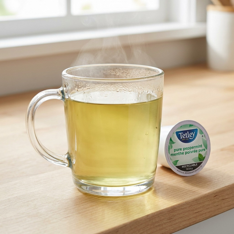 TEA-K CUP TETLEY PURE PEPPERMINT 24/BX 24/BX – K-Cups | Keurig Canada Inc.