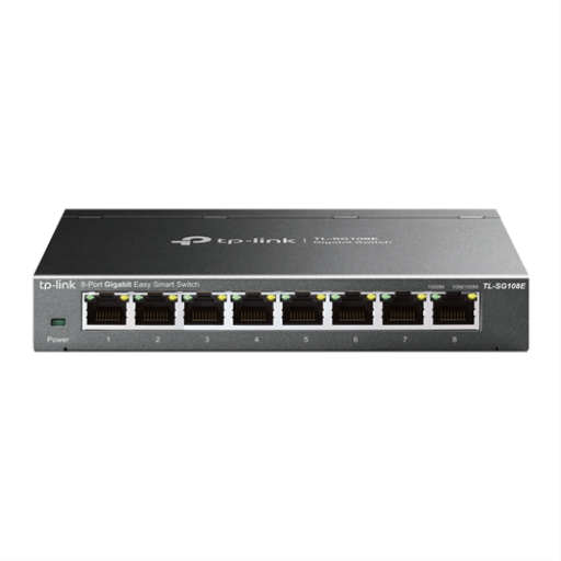 8-Port Gigabit Desktop Easy Smart Switch – Unmanaged Gigabit Switch | TP-Link