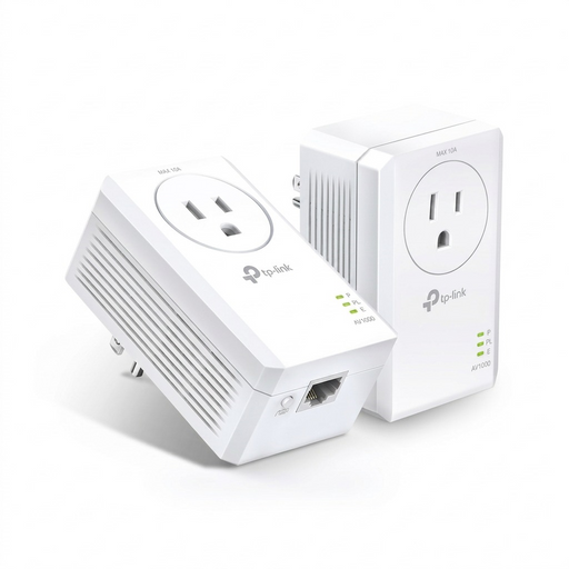 AV1000 Gigabit Passthrough Powerline Starter Kit – Powerline Ethernet Adapter | TP-Link