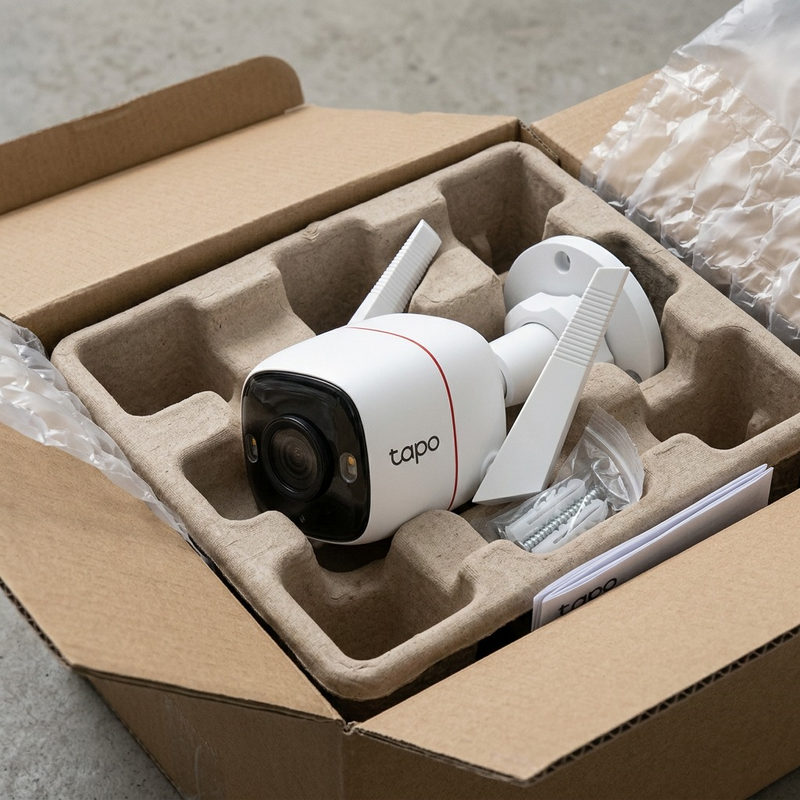 Outdoor Security Wi-Fi Camera – Smart Home Electronics | TP-Link