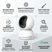 TP-Link Tapo C200 Pan/Tilt Home Security Wi-Fi Camera – Smart Home Electronics | TP-Link